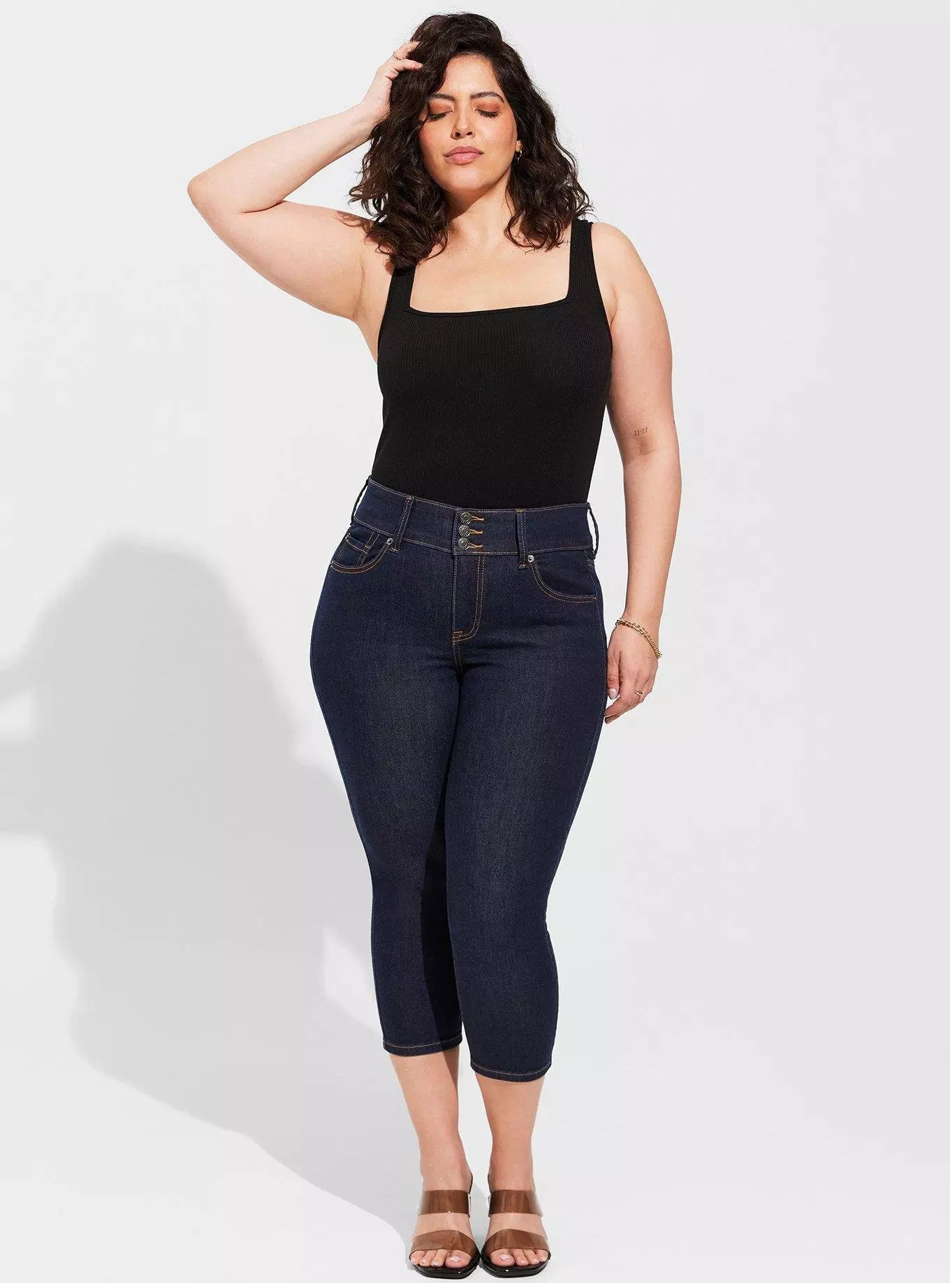Crop Jegging Skinny Super Soft High-Rise Jean | Torrid (US & Canada)