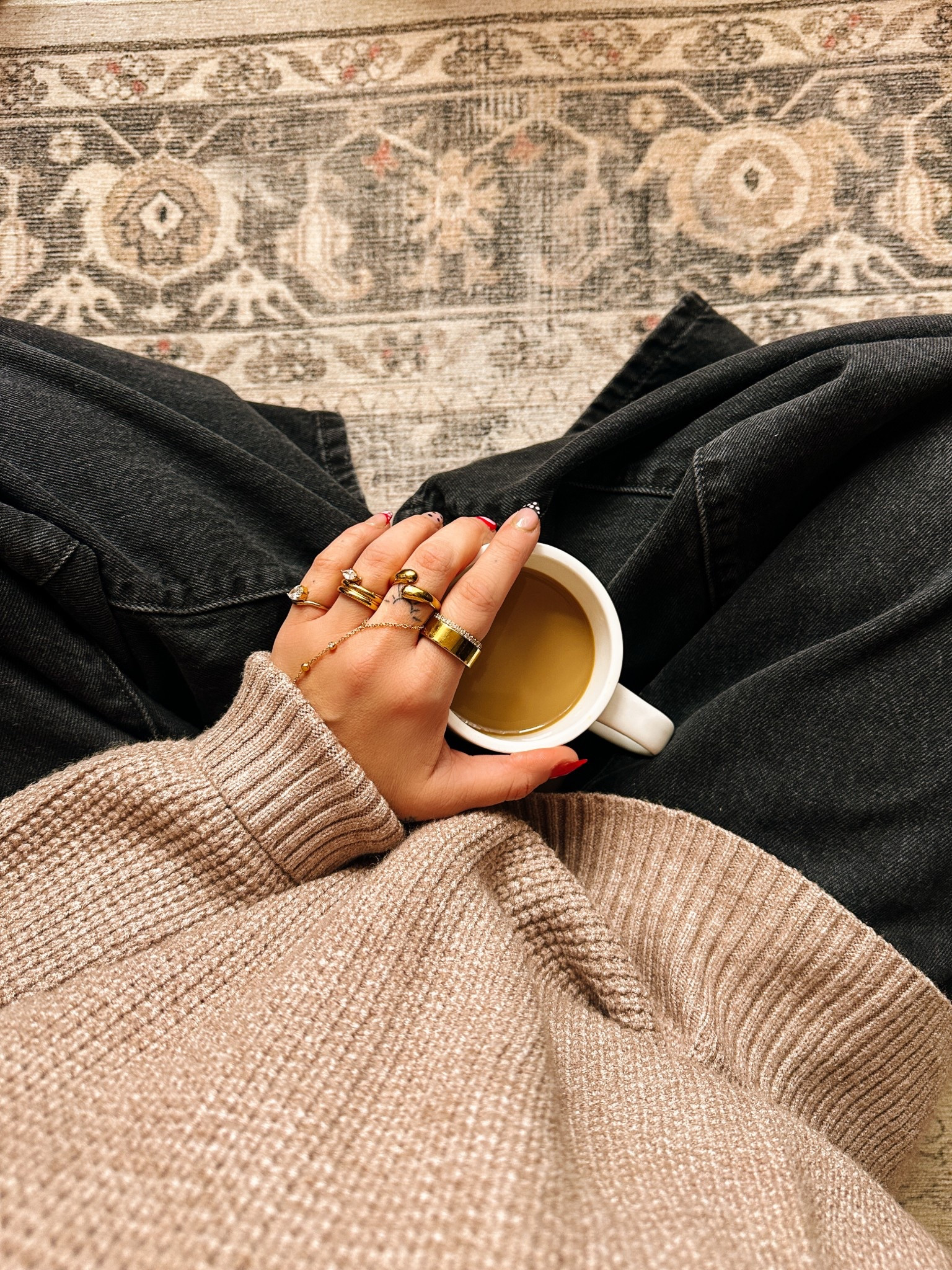 Rings are from Indigo Lune

#LTKHoliday #LTKmorningroutine #LTKootd