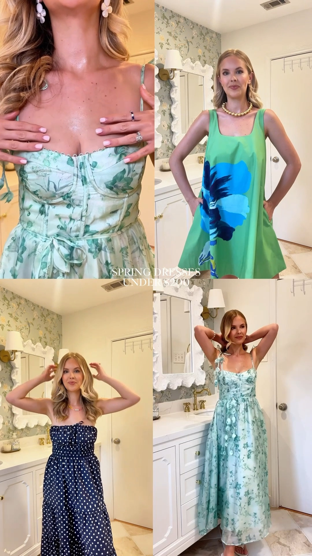 Anthropologie new arrivals! Wearing an XS in the two midi dresses and an XXS Petite in the mini!

#LTKWedding #LTKTravel #LTKPetite