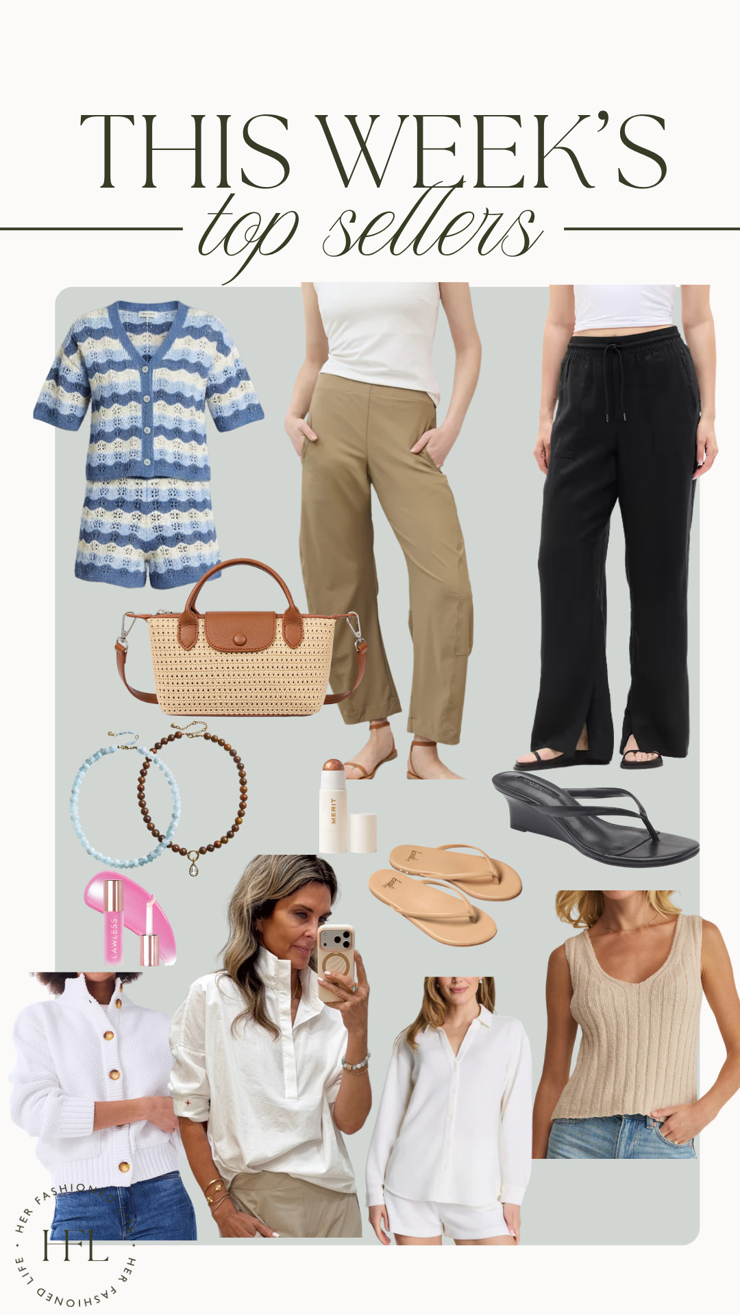 This week's top sellers!! Codes: Spanx: FASHIONEDLIFEXSPANX for 15% off new orders. #TopSellers #Spanx #Sephora #Beek #Sandals #Boden #ZSupply #AnaLuisa #Jewelry 

 #LTKgrwm #LTKootd #LTKOver40