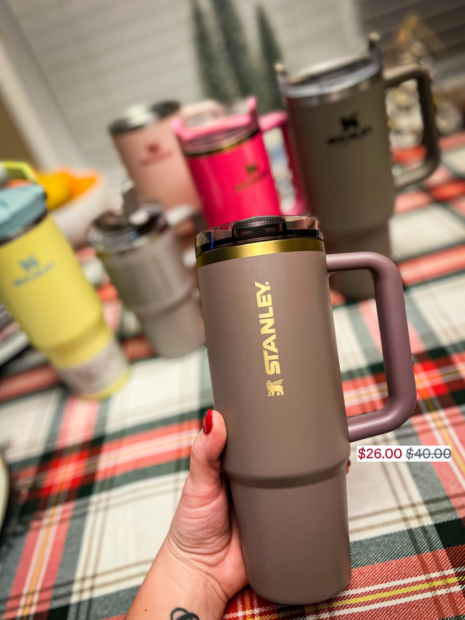 Stanley sale!! Stanley The Quencher ProTour Flip Straw Tumbler | 30 OZ in Cashmere is under $30! 

#LTKGiftGuide #LTKSeasonal #LTKfoodie
