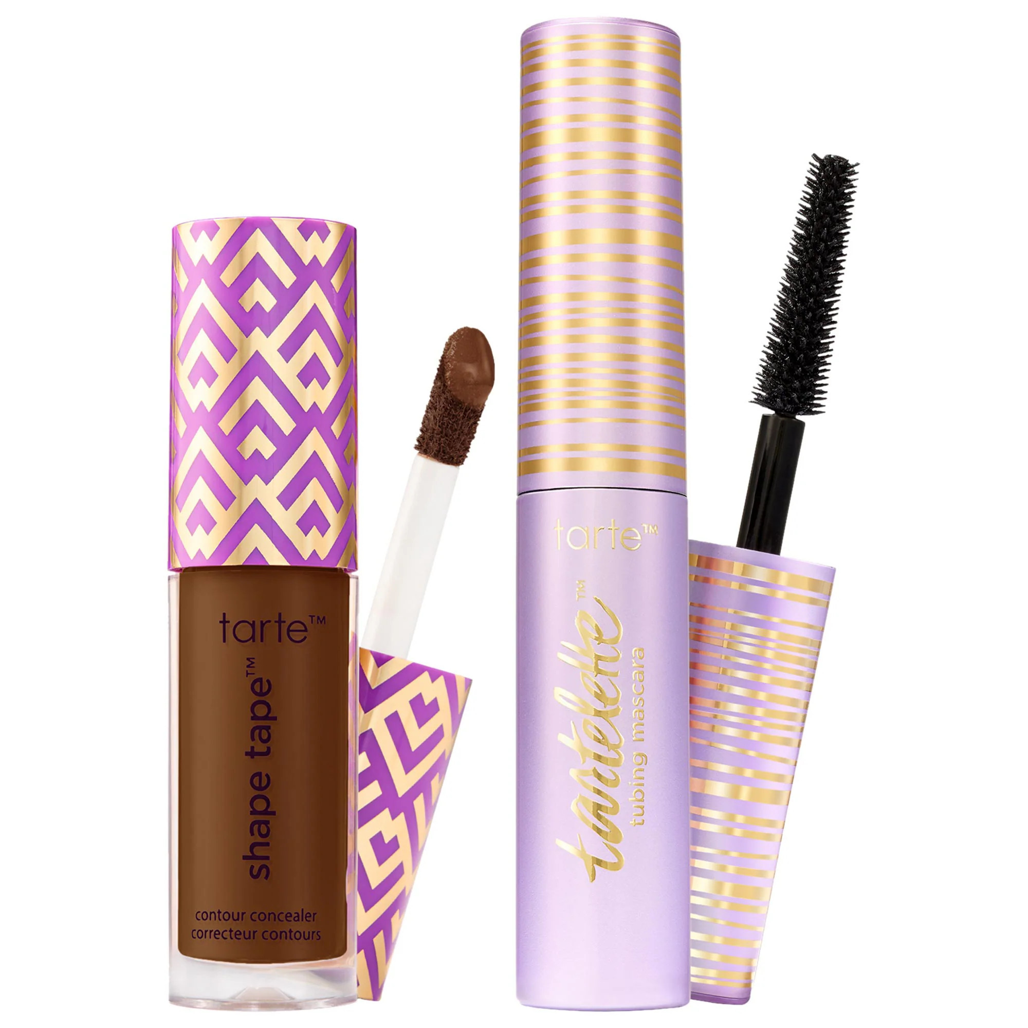 tarte Mini Shape Tape Concealer + Tubing Mascara Set 60N mahogany | Sephora (US)