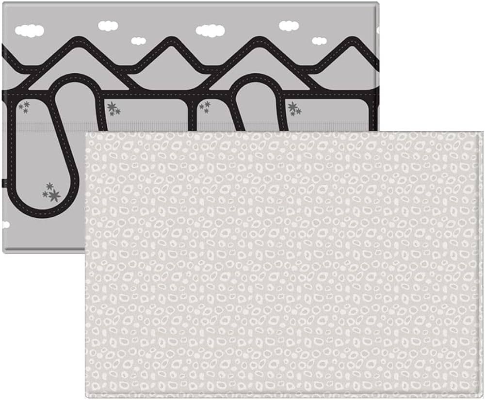 Ruggish Dottie Play Rug 4.8 x 7.0 ft - Soft Cushion Reversible Baby Kids Playmat + Interactive Play  | Amazon (US)