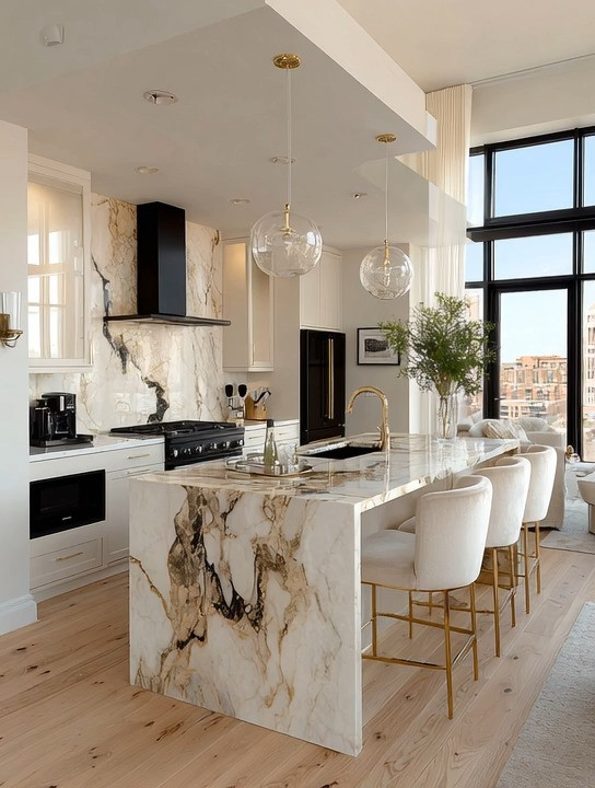 Let’s balance the all-ivory kitchen.

Ivory had its moment—and it’s still timeless—but now it’s about adding contrast to elevate it.

Here’s the simple upgrade:

Add black and gold.

Black anchors the space.
Gold brings warmth and elegance.
Together, they transform your kitchen instantly—without a renovation.

If you already have an ivory marble kitchen, layer in black and gold appliances and a gold faucet.

If you have darker appliances, balance it with ivory seating and gold accents.

And here’s the rule:
Apply at least three elements—appliances, faucet, hardware, or lighting—to make it feel intentional.

Small changes. Big impact.

We’ve linked everything—black and gold appliances, gold faucets, and accent pieces—so you can upgrade your kitchen effortlessly.

#KitchenDesign #HomeUpgrade #LuxuryLiving 

 #LTKHome