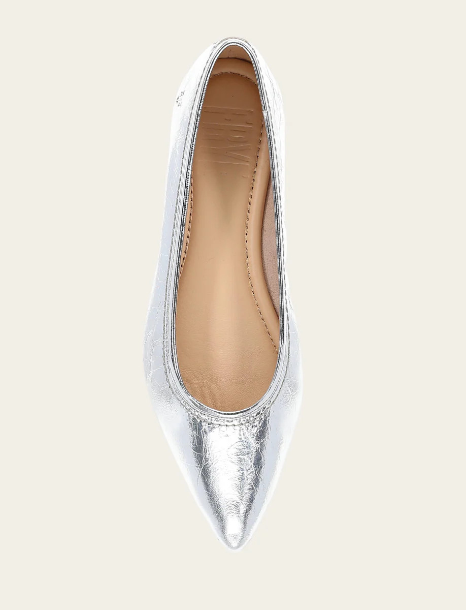 Women's Silver Heather Ballet Flats | The Frye Company | FRYE