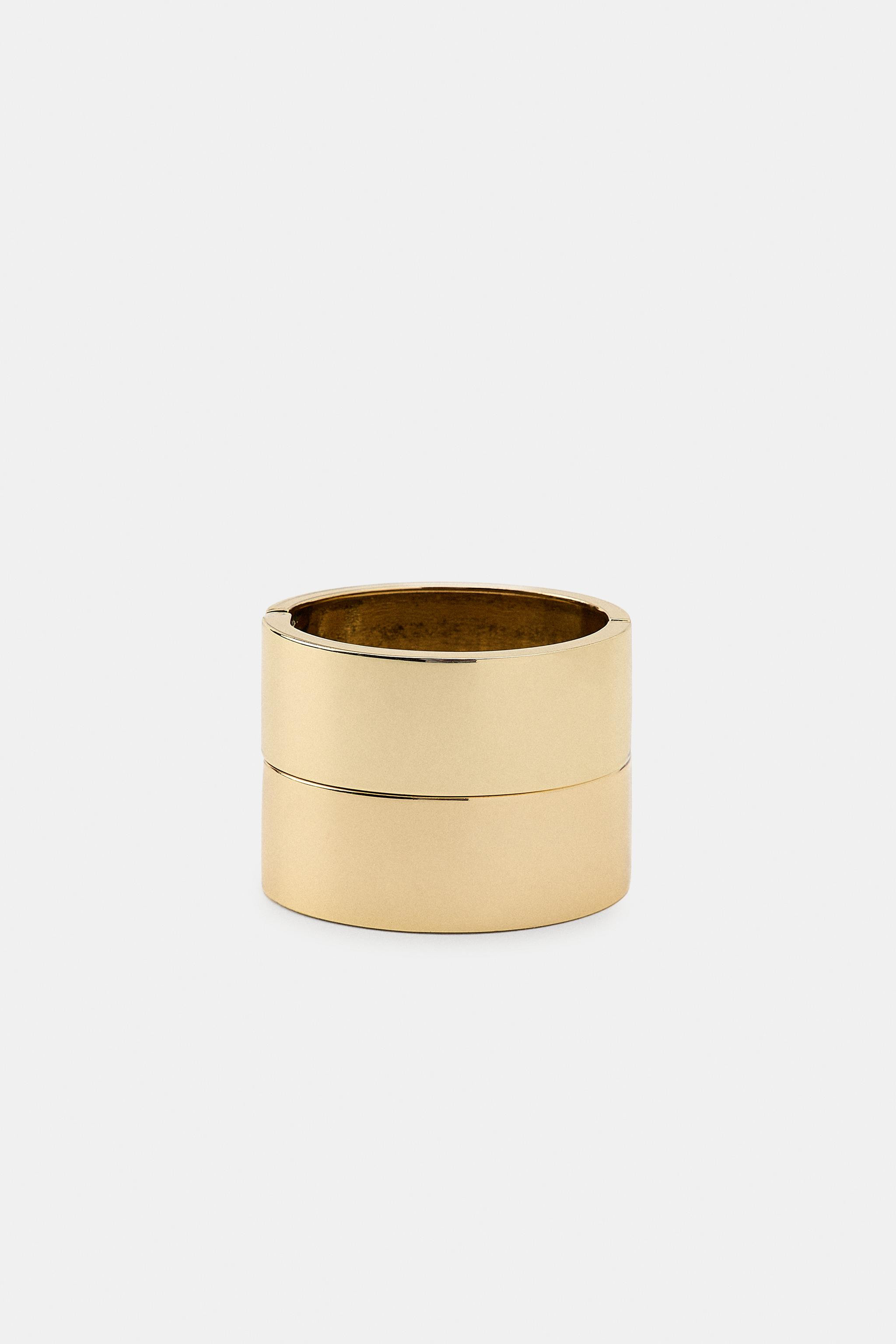 PACK OF 2 RIGID METAL BRACELETS | Zara US