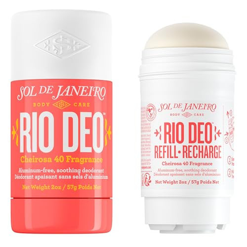 SOL DE JANEIRO Cheirosa 40 Rio Deo Aluminum-Free Deodorant with Refill Cartridge, Amazon Exclusive | Amazon (US)