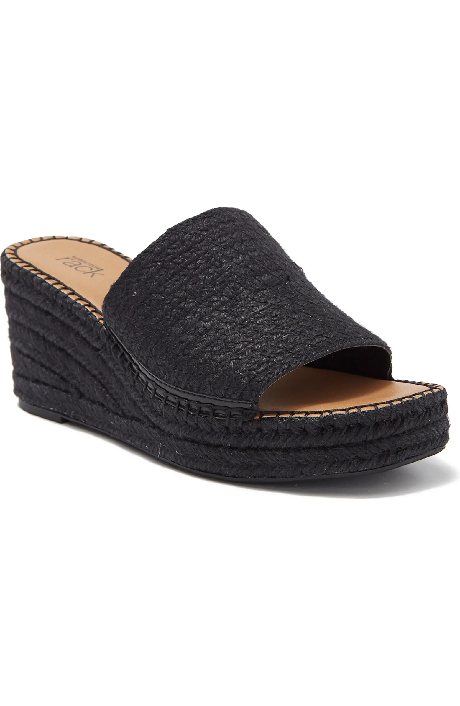Claire Jute Wedge Slide Sandal (Women) | Nordstrom Rack