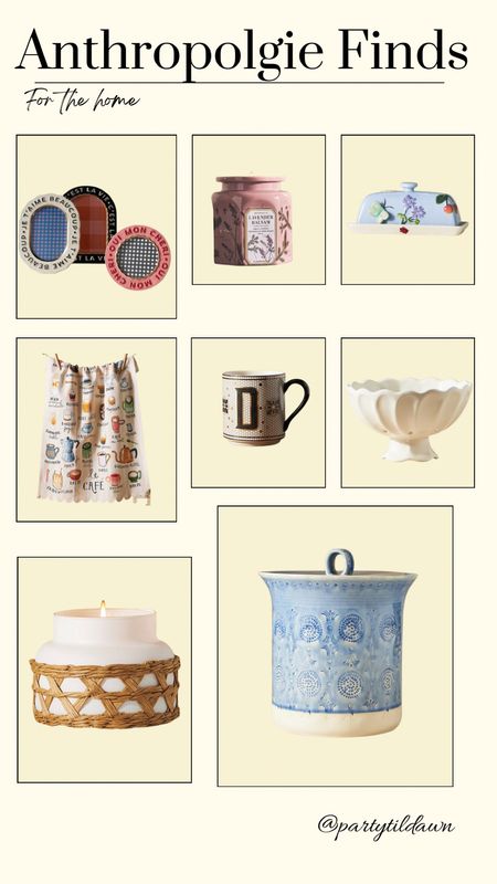 Anthro Home Finds! 

#LTKsalealert #LTKSpringSale #LTKhome