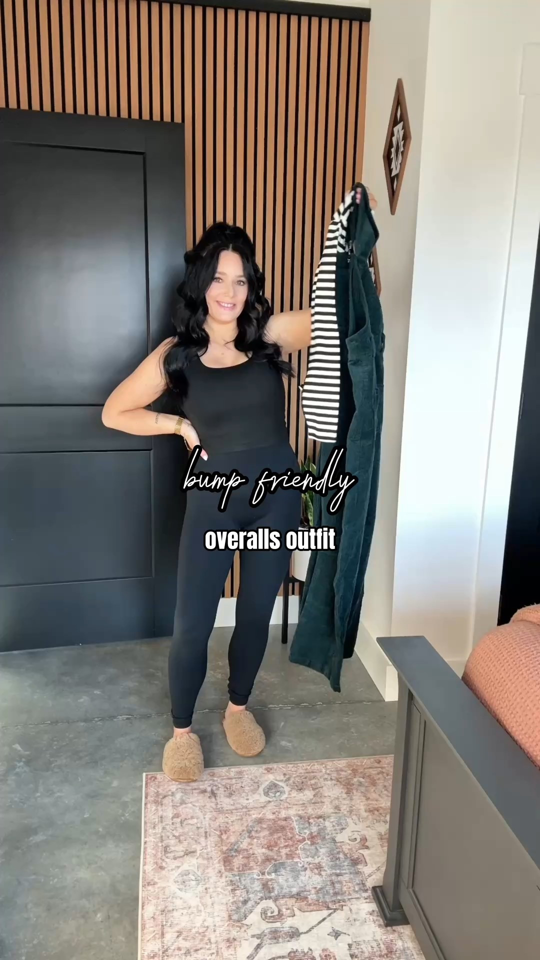 Bump Friendly Overalls Outfit 🖤

Overalls - small
Top - small
Belt - 27-31
Bralette - medium

I love these dark green corduroy overalls! They have a slightly baggier fit, so I still have room for the growing bump. 👏🏼 I layered them over this striped long sleeve top, but once the weather warms up you could just do a basic white tank top! Finished the look with my platform vans, a studded belt to bring in the waist & some amazon sunglasses! It's the perfect casual yet alternative everyday outfit! 



#LTKgrwm #LTKBump #LTKootd