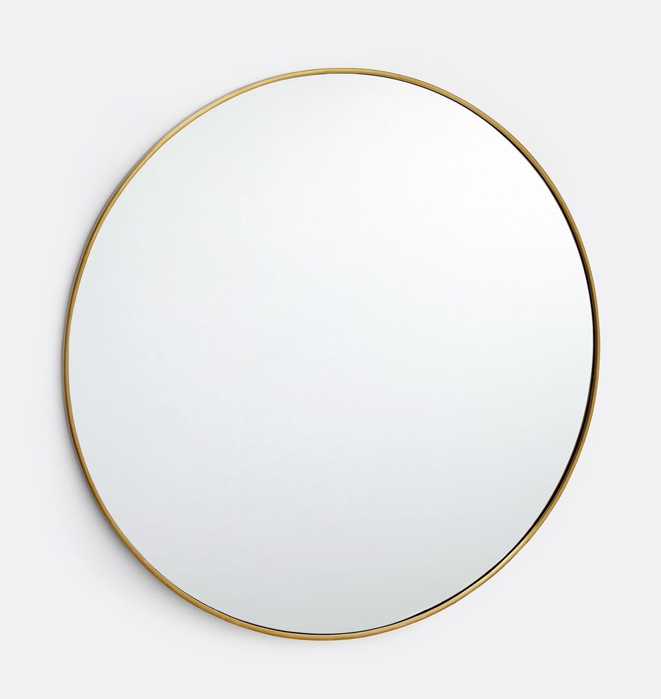 Round Metal Framed Mirror | Rejuvenation