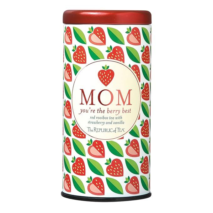 The Republic of Tea Mom You're The Berry Best Tea, 36 Tea Bags, Gourmet Tea, Strawberry Vanilla T... | Amazon (US)
