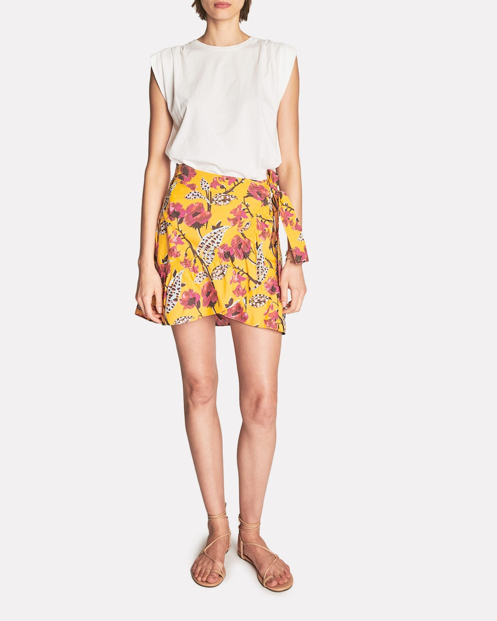 Echo Padded Shoulder Tank Top | INTERMIX