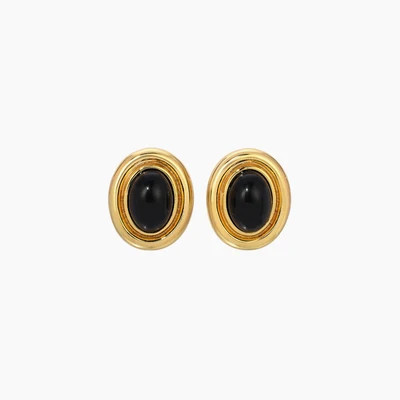 PRIZE EARRINGS BLACK / GOLD | Heaven Mayhem