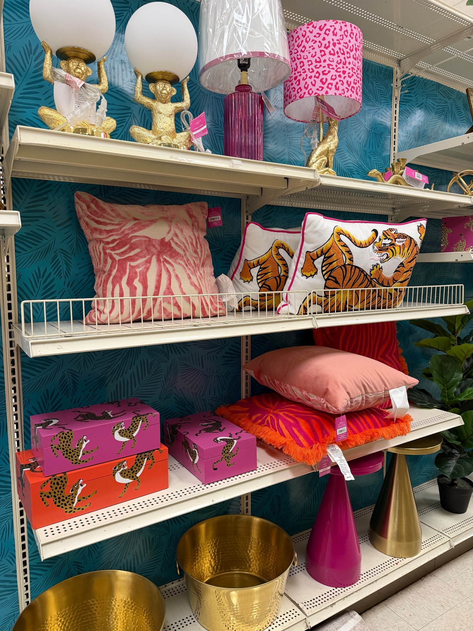 Spring decor Jungle vibes from Michaels 🌺🐅💕