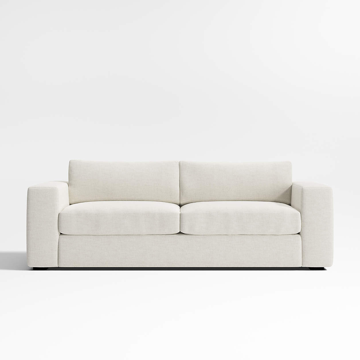 Oceanside 89" Sofa + Reviews | Crate & Barrel | Crate & Barrel