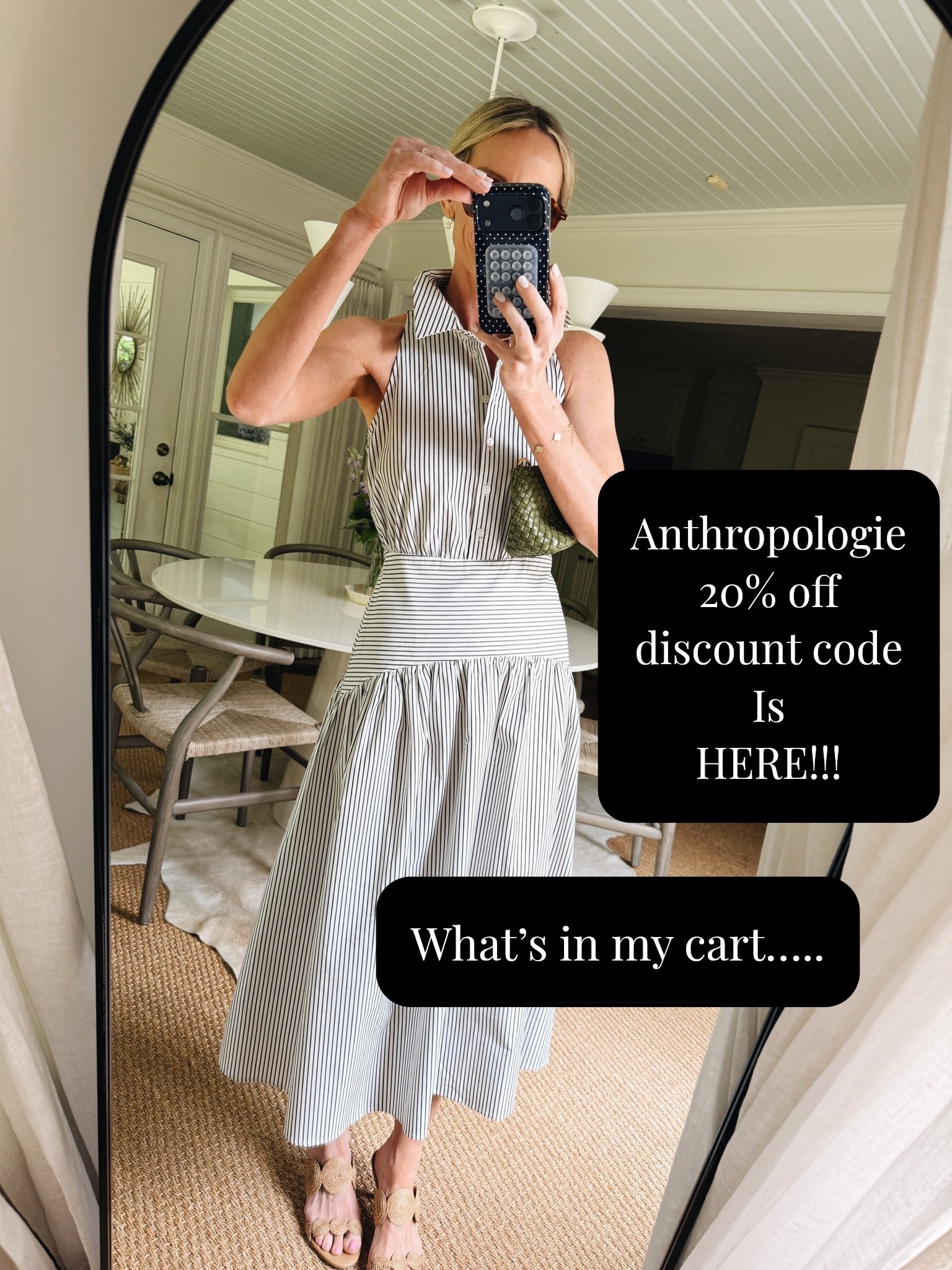 LW20 at checkout for your 20% off!!! One of the only times they do this all year….. it’s perfect timing for summer. 
Mother / Paige / shoes / dresses….. here are some faves I would buy! Xo