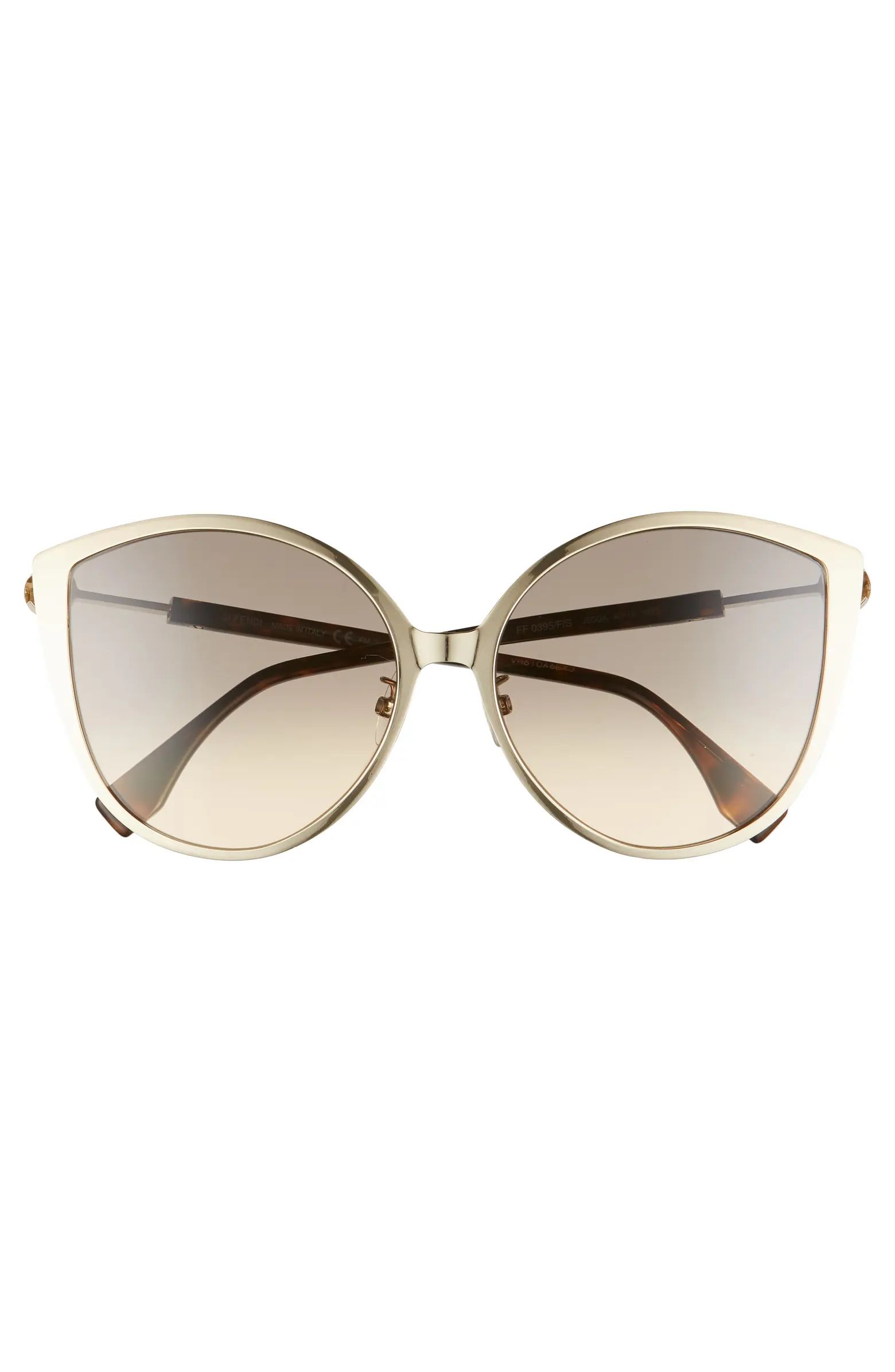 60mm Special Fit Cat Eye Sunglasses | Nordstrom Rack