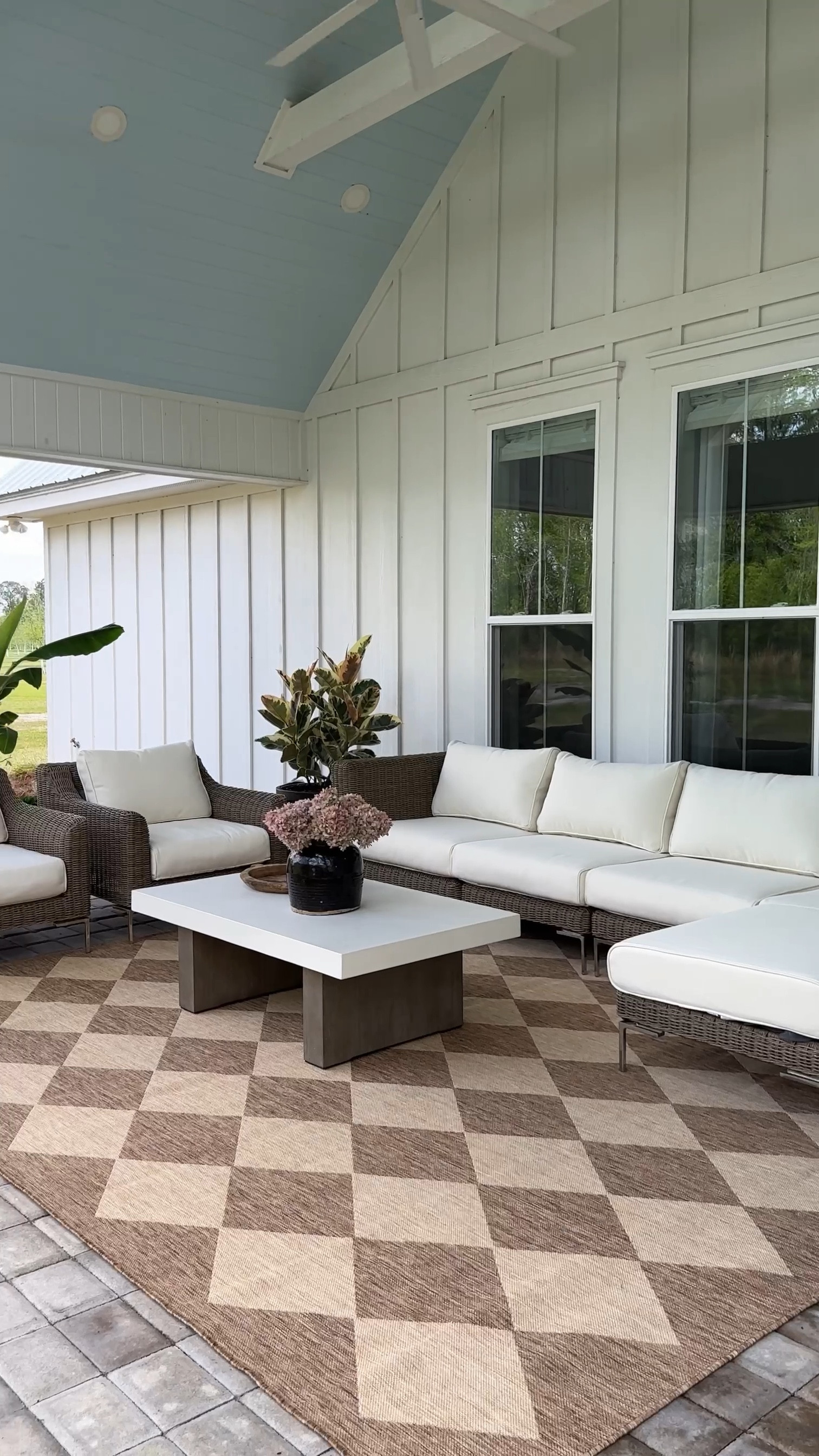 My outdoor rug is on major sale!!! 

#LTKsalealert #LTKhome #LTKVideo