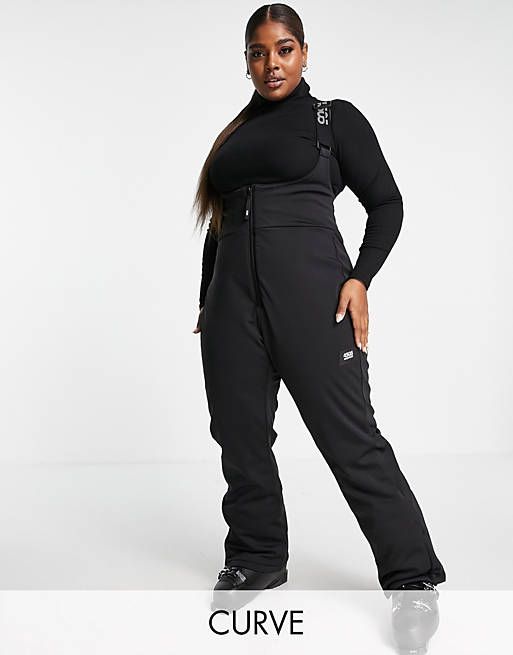 ASOS 4505 Curve ski high waisted overalls | ASOS (Global)