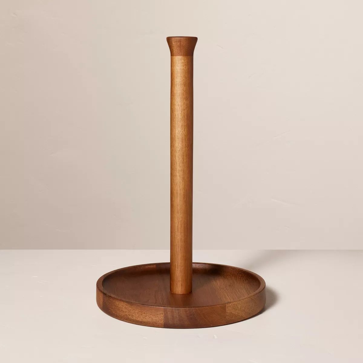 Wooden Paper Towel Holder Brown - Hearth & Hand™ with Magnolia | Target