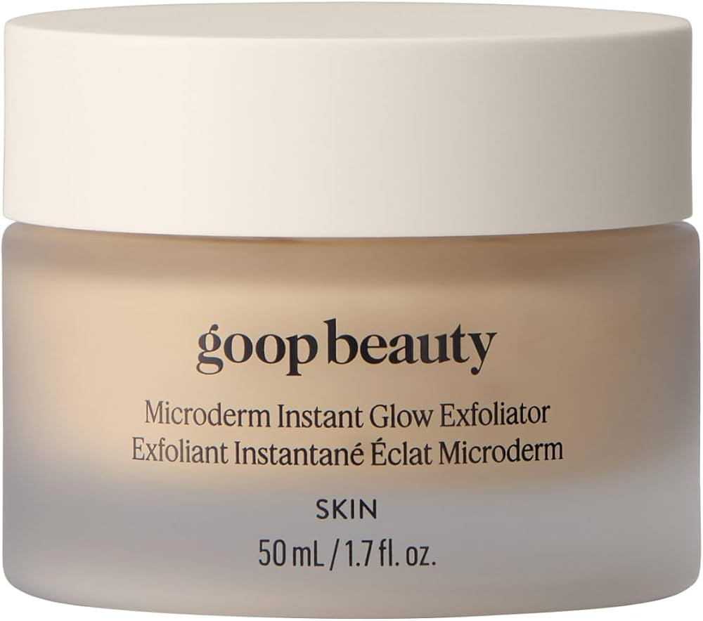 goop Beauty Microderm Face Exfoliator | At-Home Microdermabrasion with Glycolic Acid & Exfoliatin... | Amazon (US)