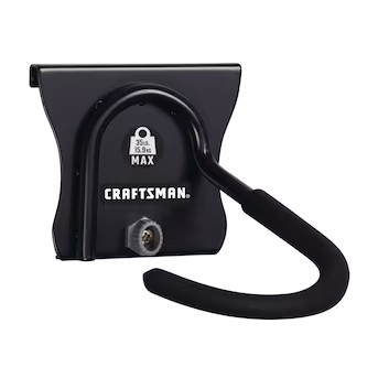 CRAFTSMAN VERSATRACK 9-in Black Steel Bike Hook | Lowe's