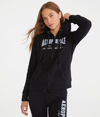Aeropostale Original Brand Full-Zip Hoodie | Aeropostale
