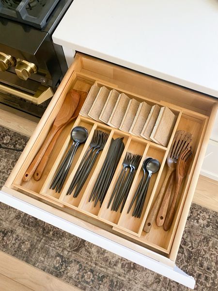 Kitchen drawer organizer - perfect for all the utensils & silverware. 



#LTKhome #LTKstyletip #LTKfindsunder50
