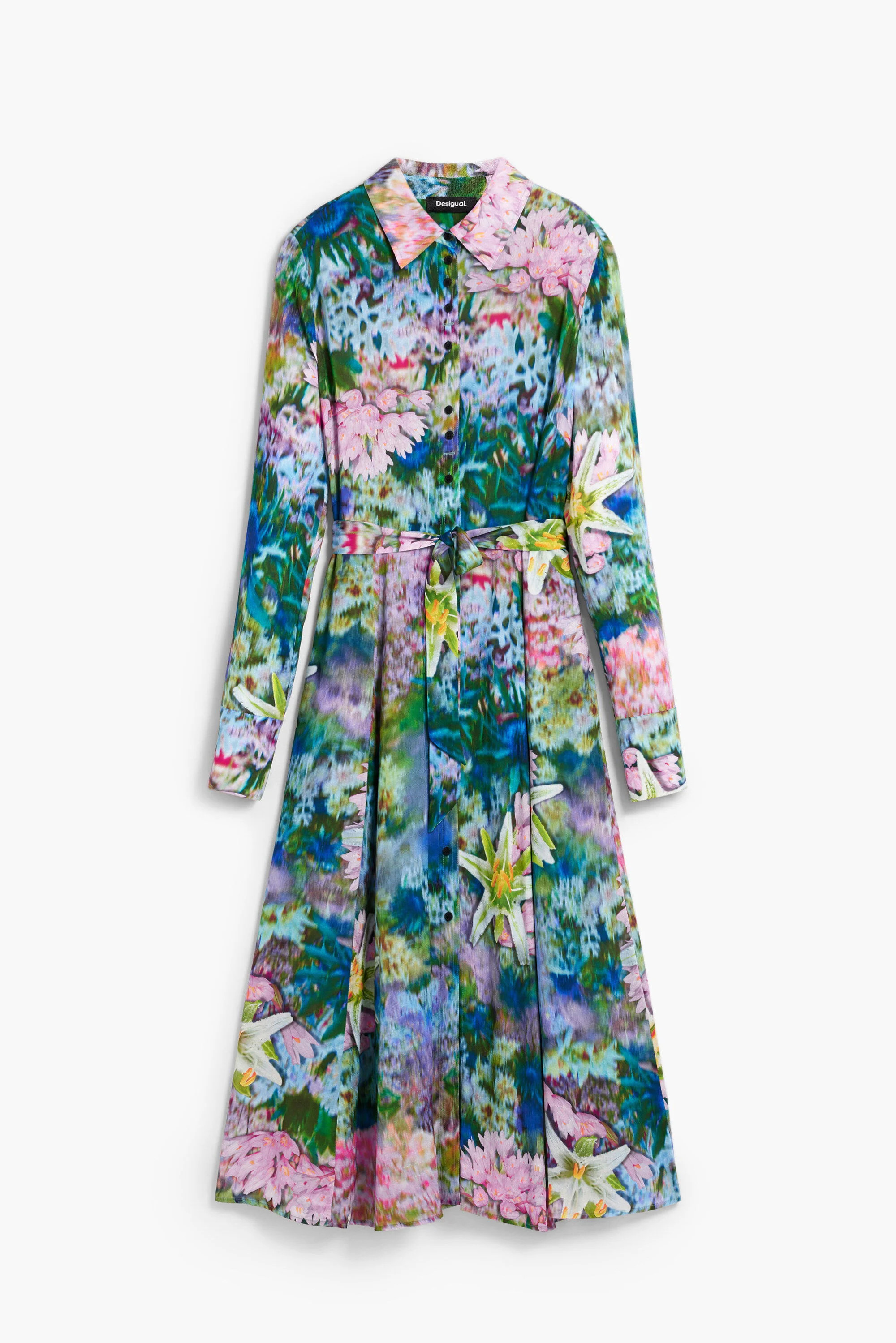 Shirt dress garden | Desigual USA,CA
