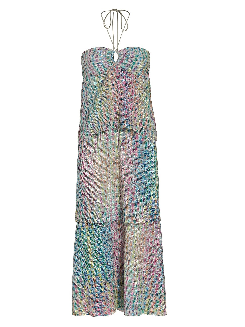 Seydou Sequined Halter Dress | Saks Fifth Avenue