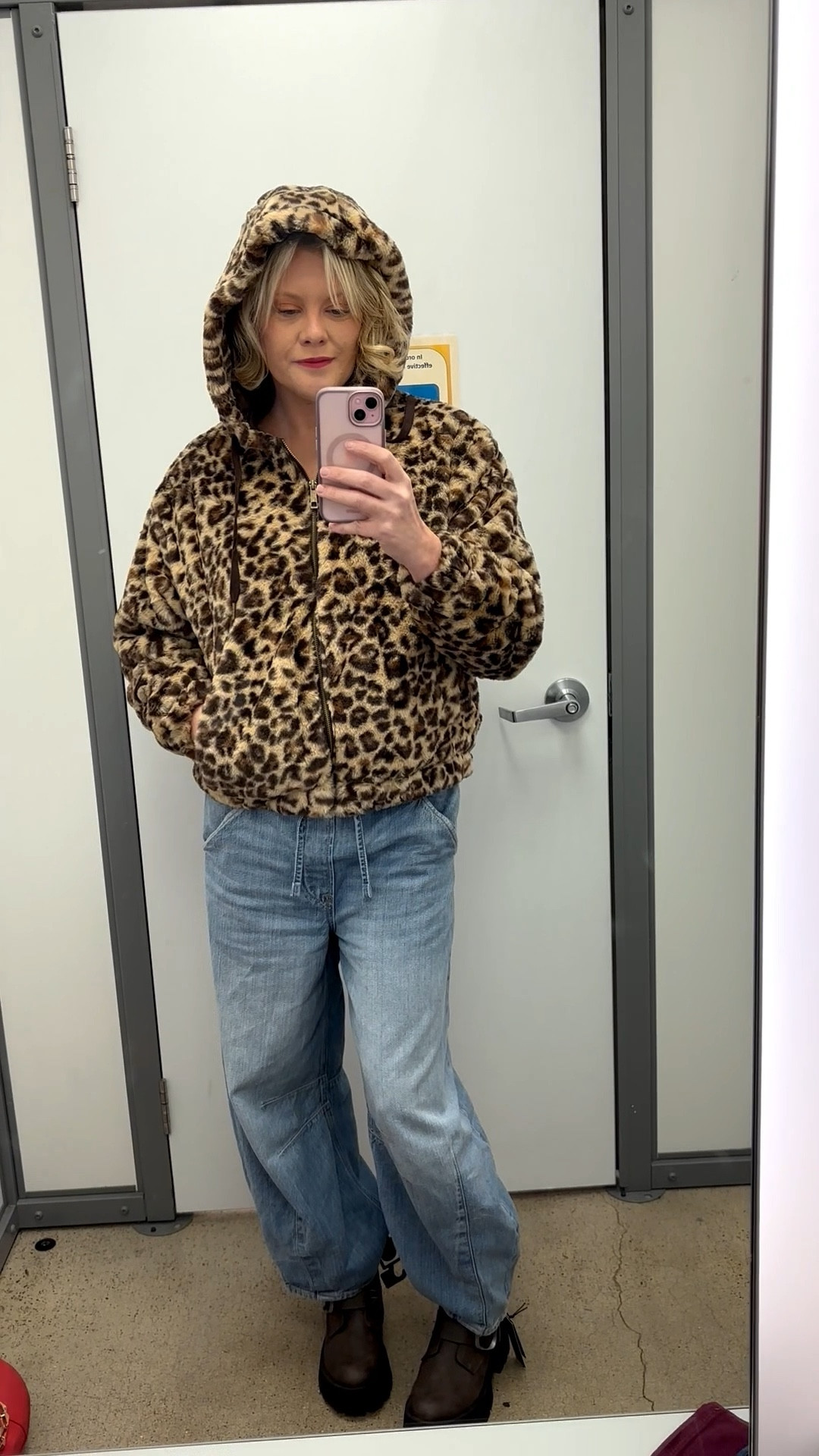 The comfiest leopard zip-up from Walmart 🤎 Easy to throw on with leggings or jeans.

#LTKOver40 #LTKFindsUnder100 #LTKSeasonal
