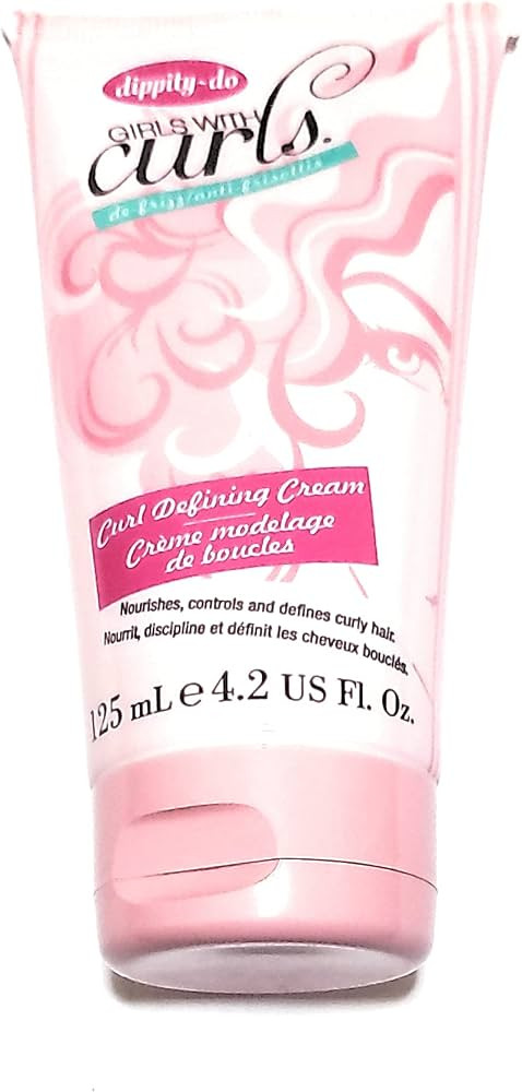 Dippity Do - Girls with Curls Leave-In Curl Defining Cream, 4.2 Ounce Tube | Amazon (US)