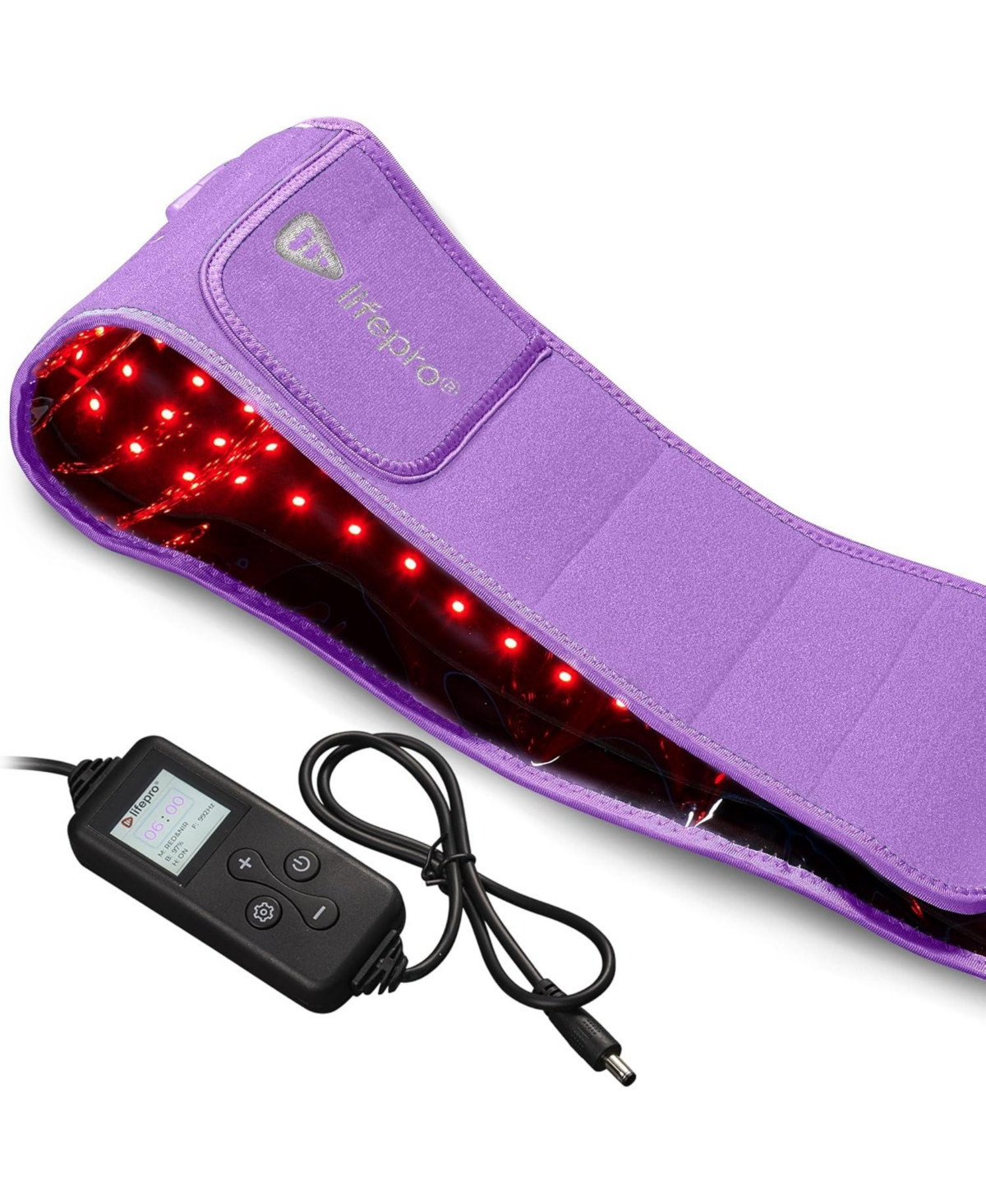 LifePro Red Light Therapy Belt – Near Infrared & Red Light Therapy for Muscle Relaxation, Inflammation & Circulation - Purple | Macy's
