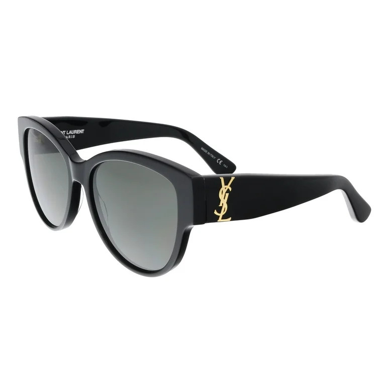 Saint Laurent SL M3-002 Black Cat Eye Sunglasses | Walmart (US)