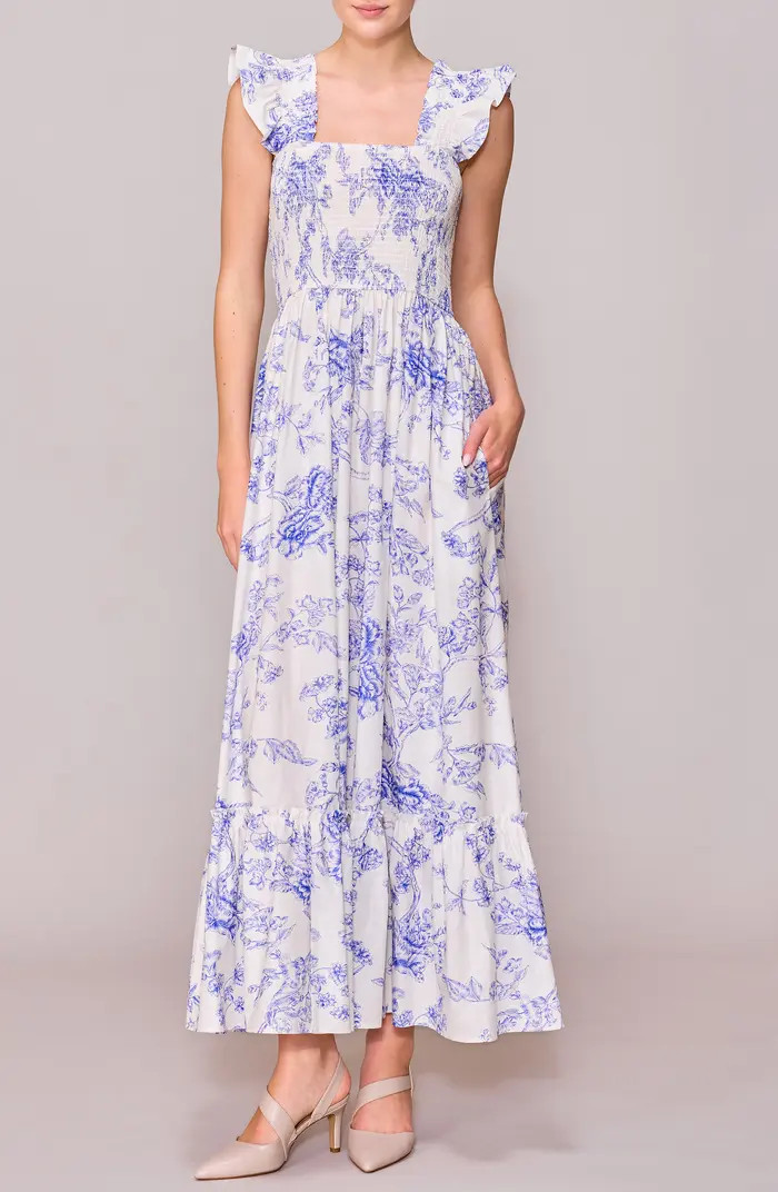 Floral Print Maxi Dress | Nordstrom Rack