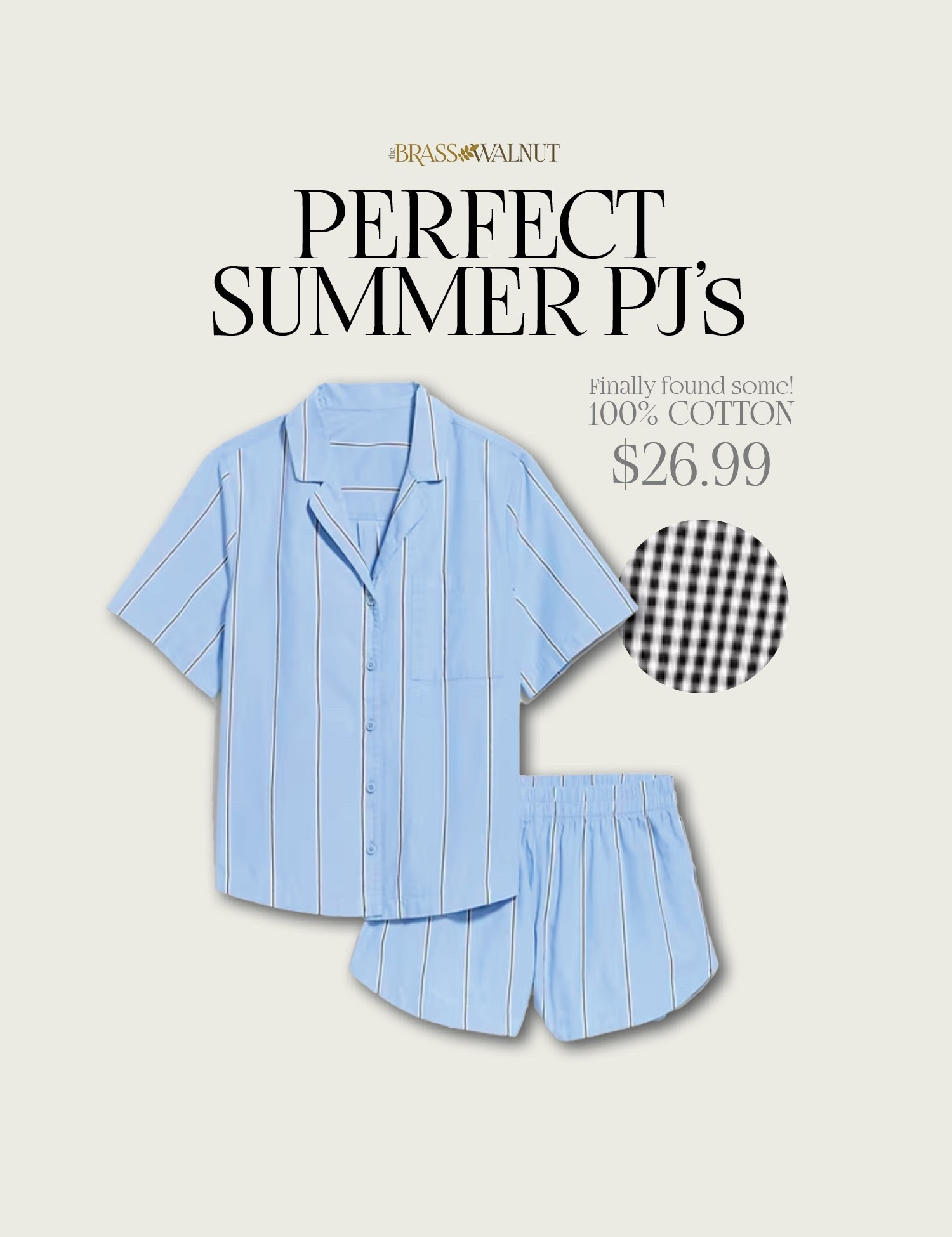 I’ve been slowly switching to ALL NATURAL fibers. Cotton poplin pjs are hard to find under $80! These are GREAT!

#pjs #allcotton

#LTKOver40 #LTKselfcare #LTKMothersDay