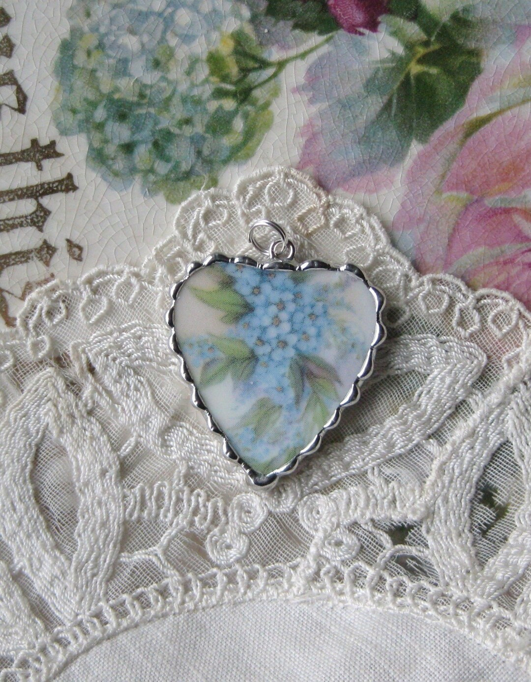 Vintage Shabby Broken China Something Old, New, Borrowed and Blue Wedding - Etsy | Etsy (US)