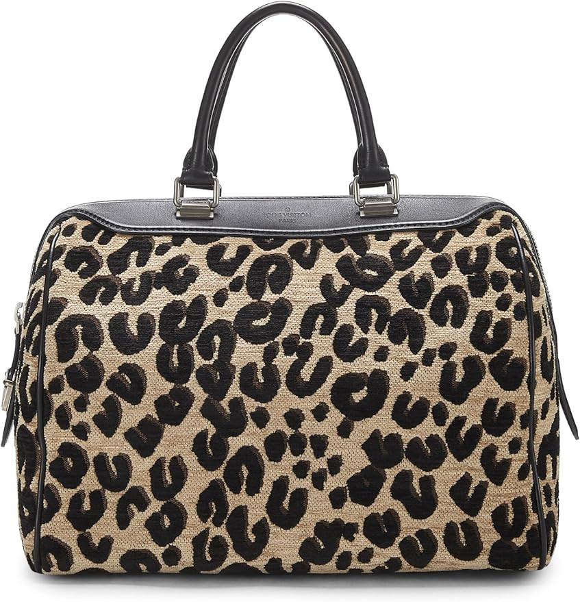 Amazon.com: Louis Vuitton, Pre-Loved Stephen Sprouse x Louis Vuitton Leopard Speedy 30, Black : L... | Amazon (US)