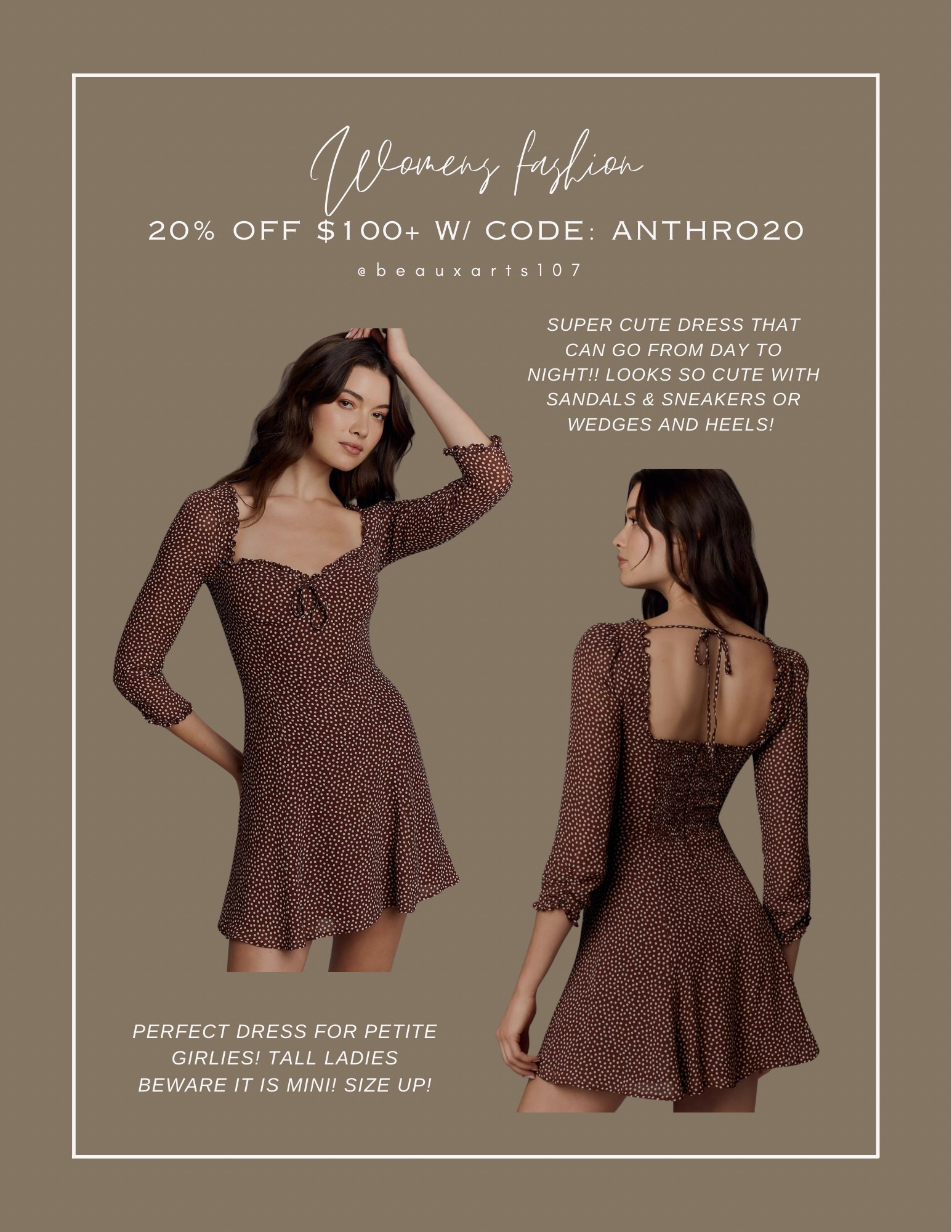 Get 20% off $100+ this weekend w/ code ANTHRO20 sitewide!!! *some exclusions apply

#LTKStyleTip #LTKSpringSale #LTKSaleAlert