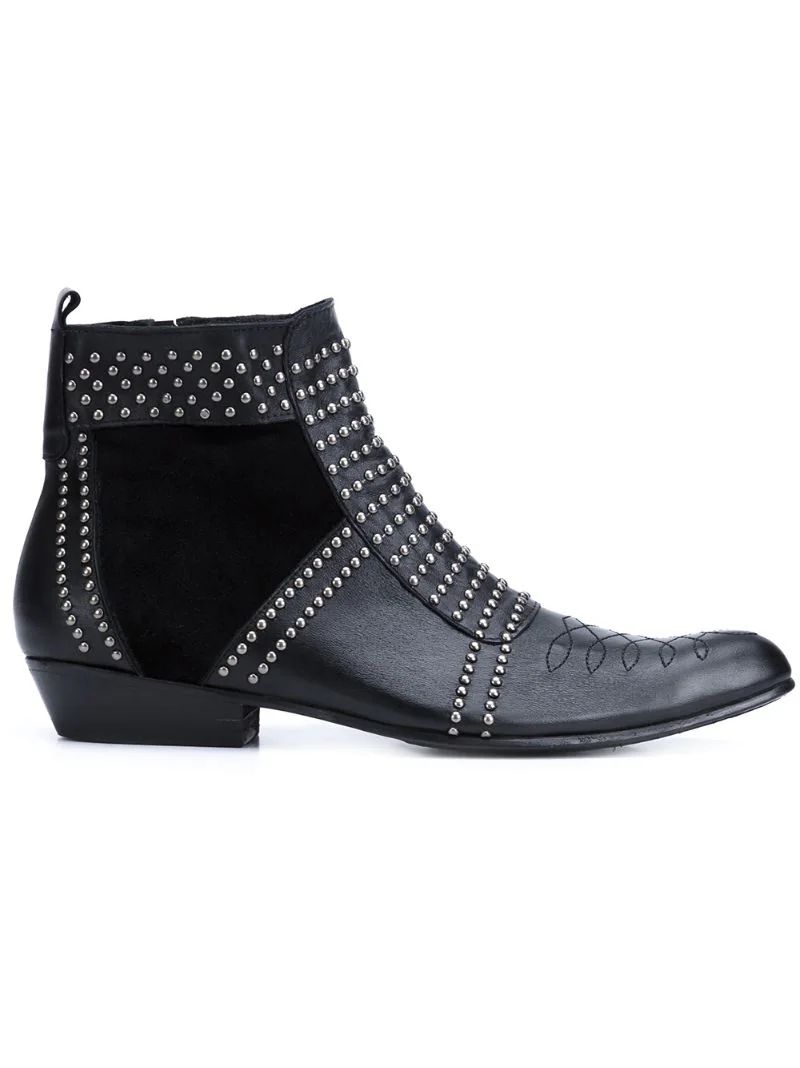 Anine Bing 'Charlie' boots, Women's, Size: 40, Black, Lamb Skin/Leather | FarFetch US
