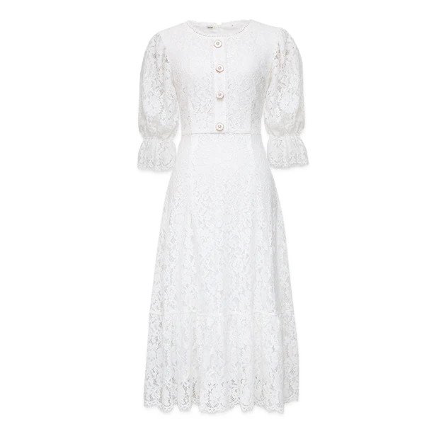 Women's Sandra Lace Dress | LUXELIM