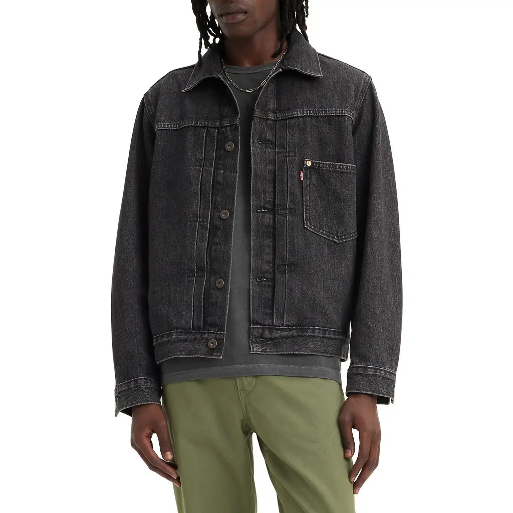 levi's Type 1 Denim Trucker Jacket in Midnight Harvest Trucker at Nordstrom, Size Small | Nordstrom