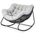 CANVAS Cove All-Weather Steel & Wicker Outdoor/Patio Rocking Chair with Large UV-Resistant Cushio... | Canadian Tire