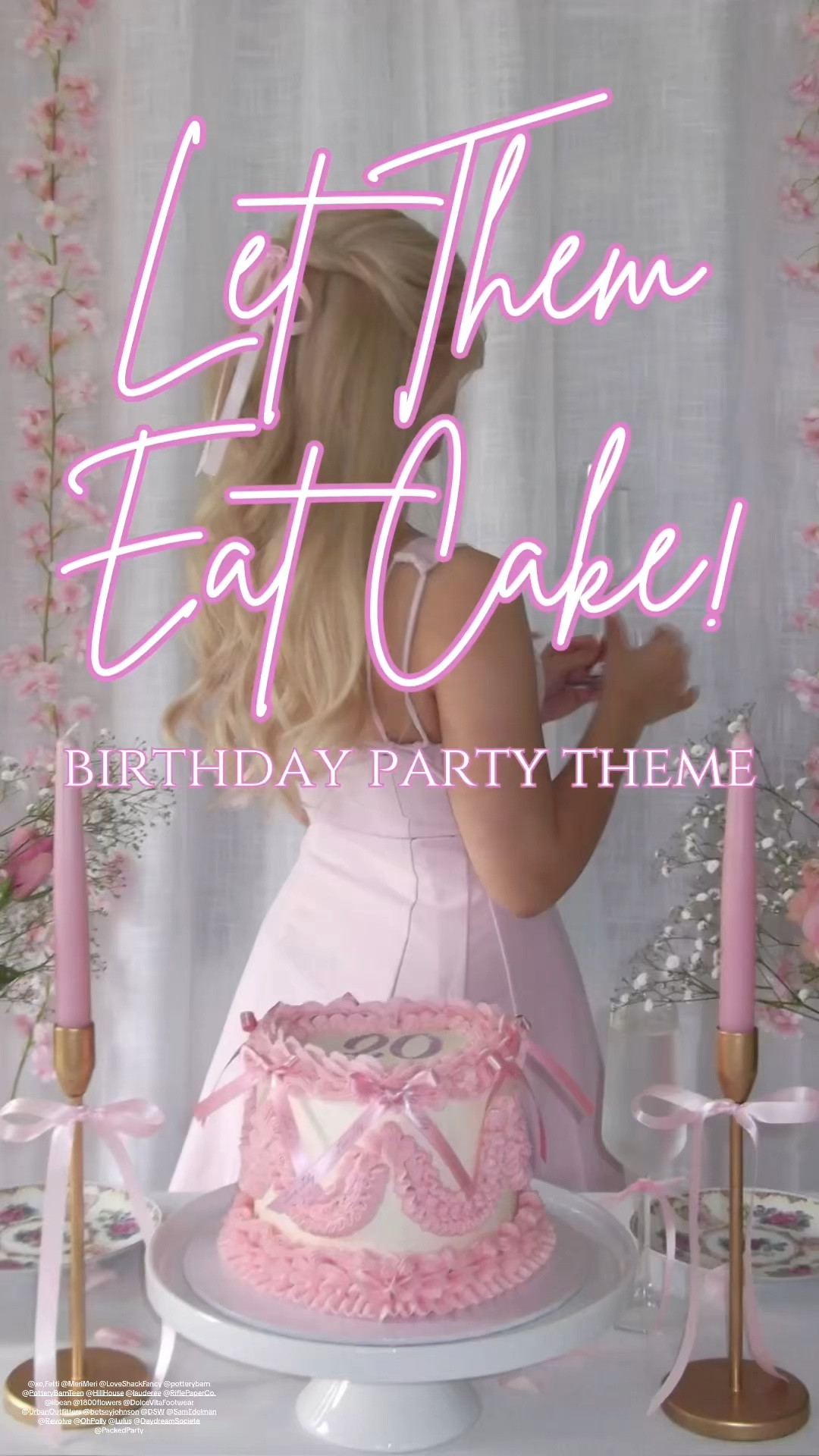 Let them eat cake Marie Antoine coquette core bow core girly girl birthday party theme idea - great for birthdays, bachelorette theme, bridal shower theme, party theme

#LTKFindsUnder50 #LTKStyleTip #LTKParties