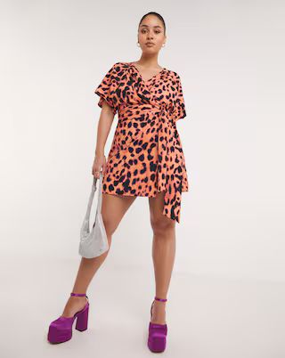 Dancing Leopard Kansas Mini Dress | Simply Be (UK)