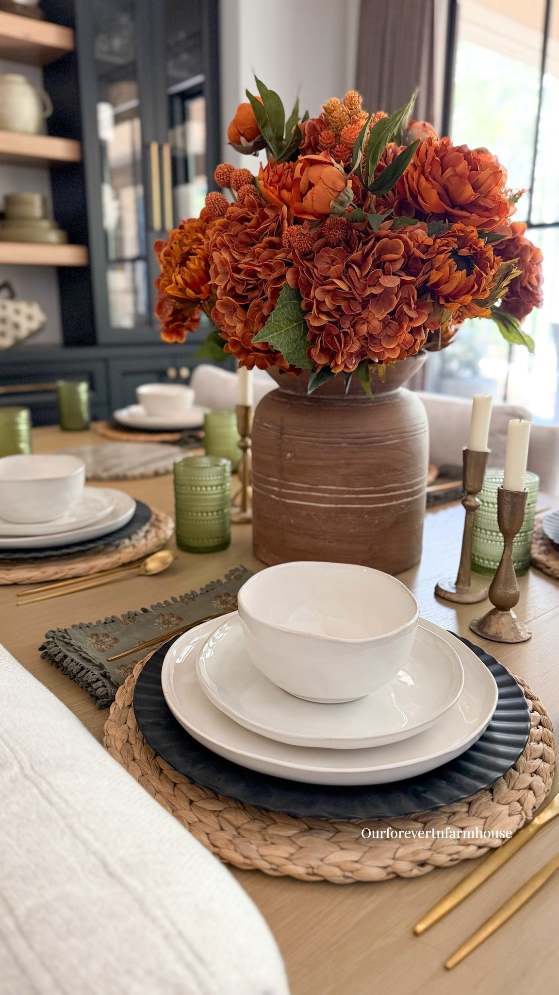 @Stone Lain  #ad

Hosting season is almost here. 🤎🍂

I’ve been getting our dining room ready for all the dinners and gatherings ahead, and this dinnerware makes such a pretty foundation for a tablescape.

I love the shape, texture and warm neutral color, and it can easily be dressed up for a holiday table or kept simple for everyday dinners.

Linked the set here! 🤍

#LTKSeasonal #LTKHome