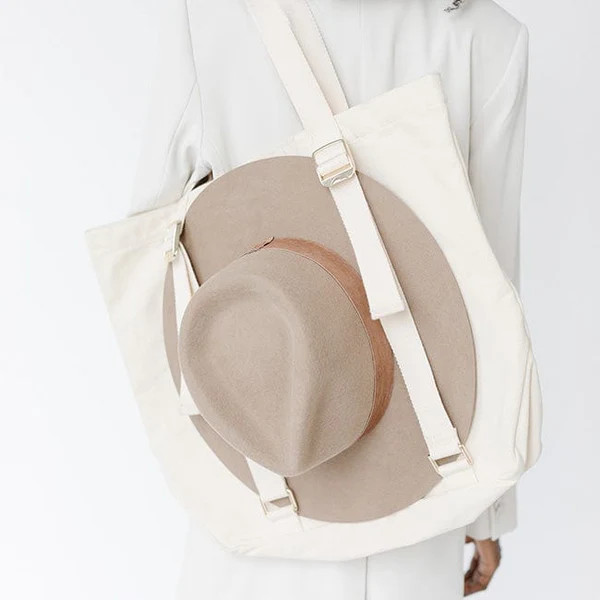 Canvas Hat Carrying Tote | Gigi Pip
