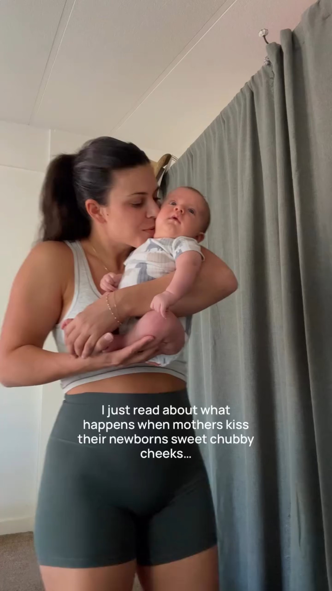 Mind blown 🤯 

When you kiss your newborn, it’s not just sweet — it’s biology, bonding, and pure magic. ✨

Your body actually samples the little microbes on their skin and creates antibodies tailored exactly to what your baby needs. And then? You deliver those antibodies right back through your breastmilk!!! 

Like… what?! 

It also boosts your oxytocin, milk flow, and that deep mama baby connection that feels like home.

And honestly… this 3rd baby has made me even more sentimental. I just want this newborn phase to last forever — which I never thought I’d say. I used to be terrified of the newborn stage and now look at me… soaking it in, kissing his little cheeks, and wanting time to slow down. 🤣🤍

It’s wild how God designed us to work together like this.
The more we learn, the more we see mothers and babies were truly meant to be close.