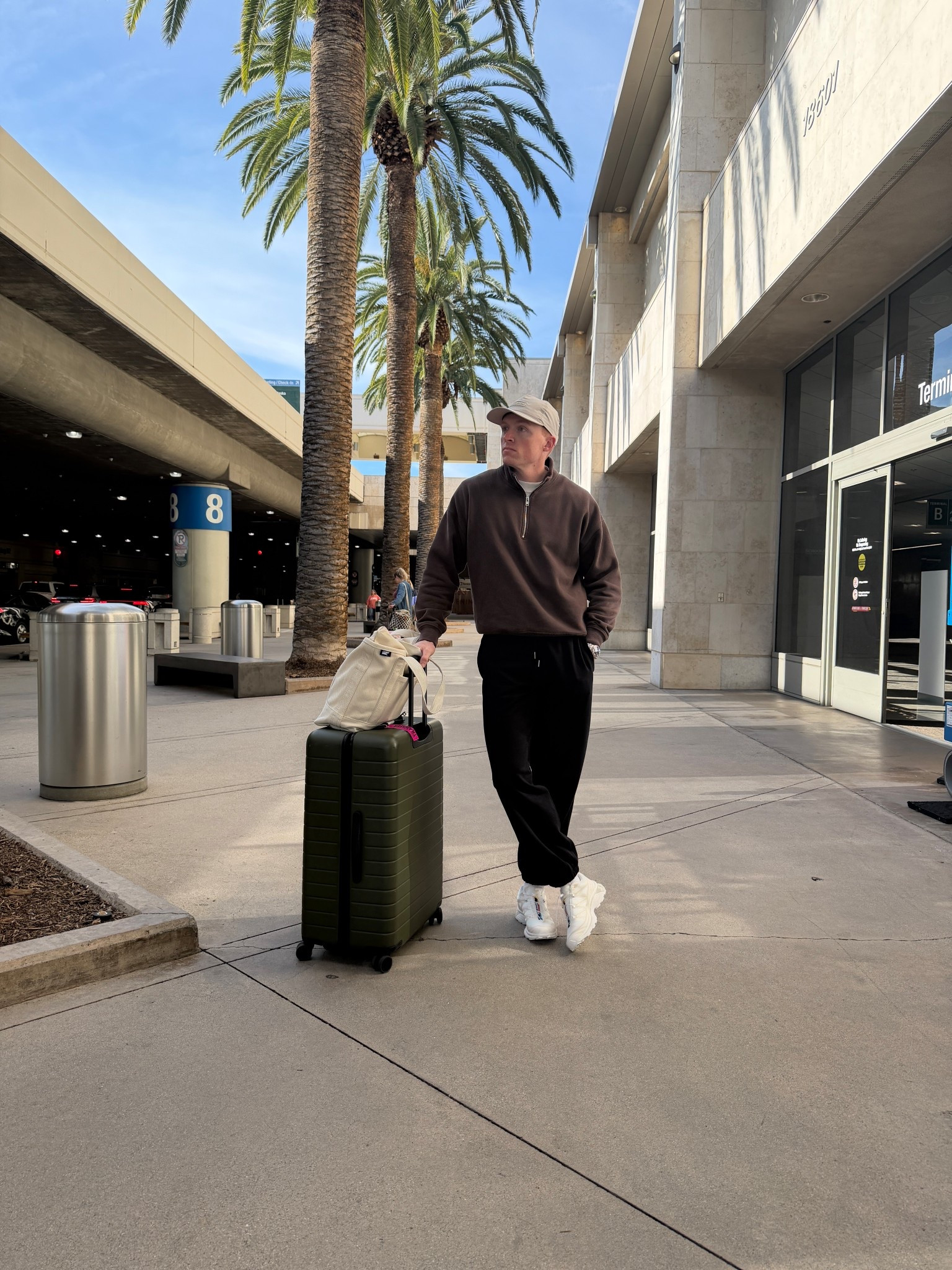 Comfortable casual Airport outfit for guys.

#LTKMens